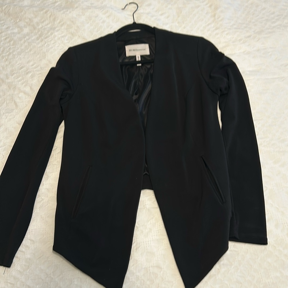 Bcbgeneration, Size Small, Black Open Front Blaze… - image 1